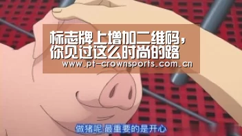 标志牌上增加二维码,你见过这么时尚的路牌吗?-皇冠体育(图2) 皇冠体育